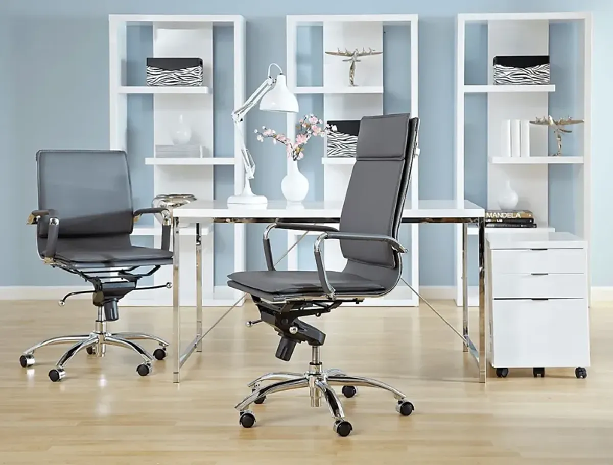 Furnberg Gray High Office Chair