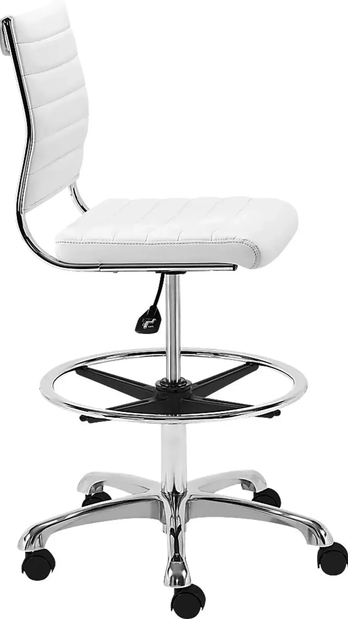 Croyle White Office Chair