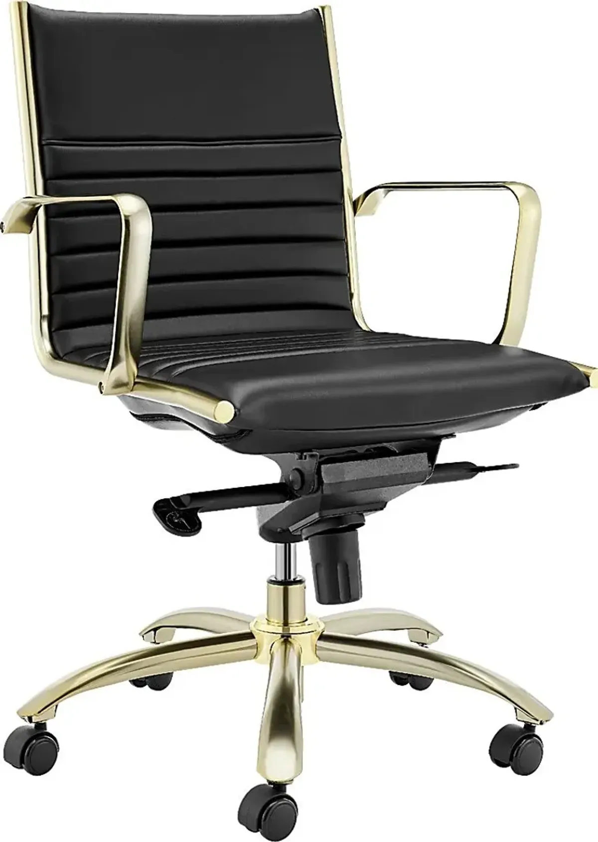 Domivara Black Low Office Chair