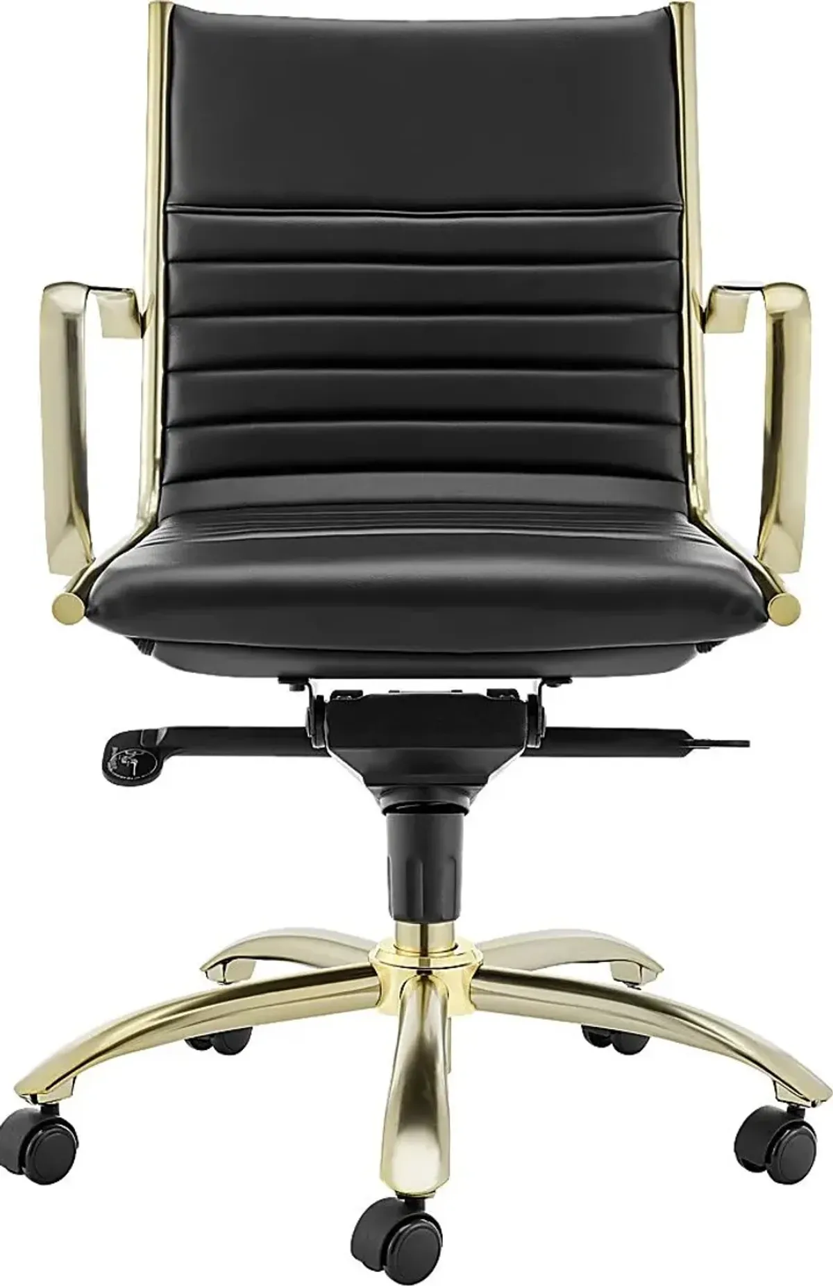 Domivara Black Low Office Chair