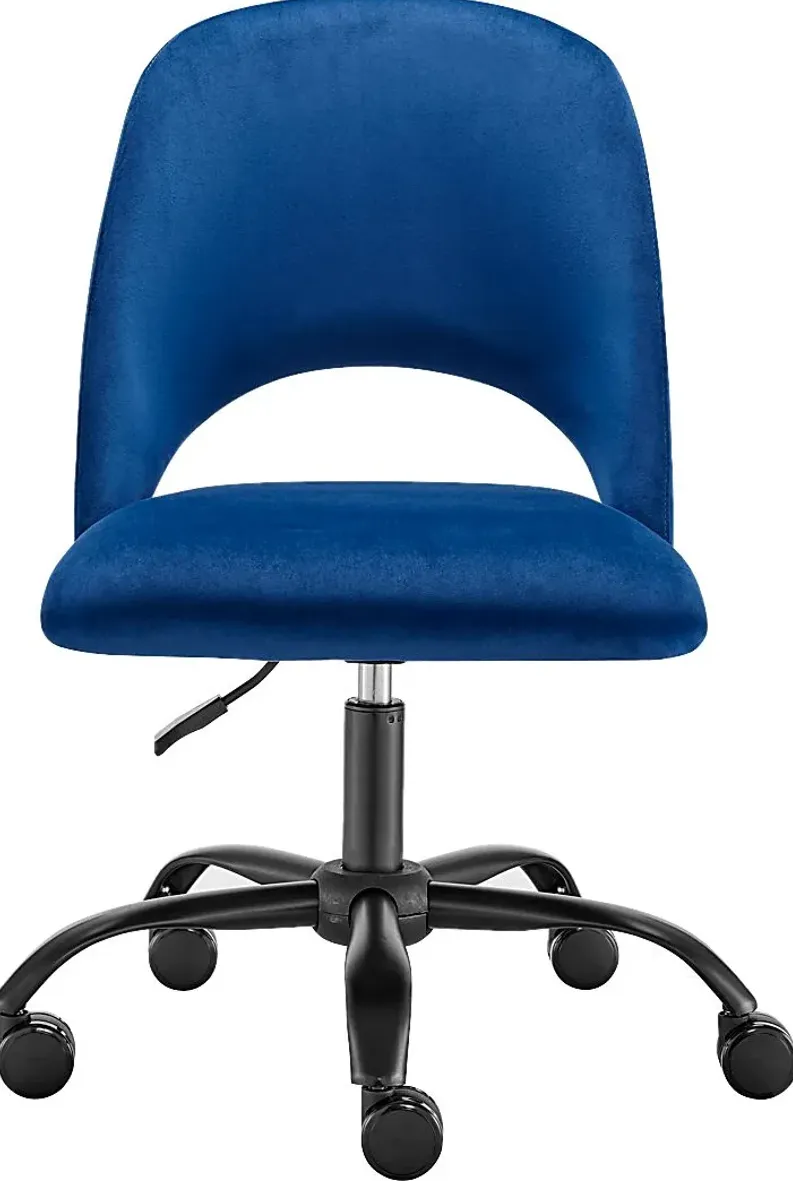 Hardesty Blue Office Chair