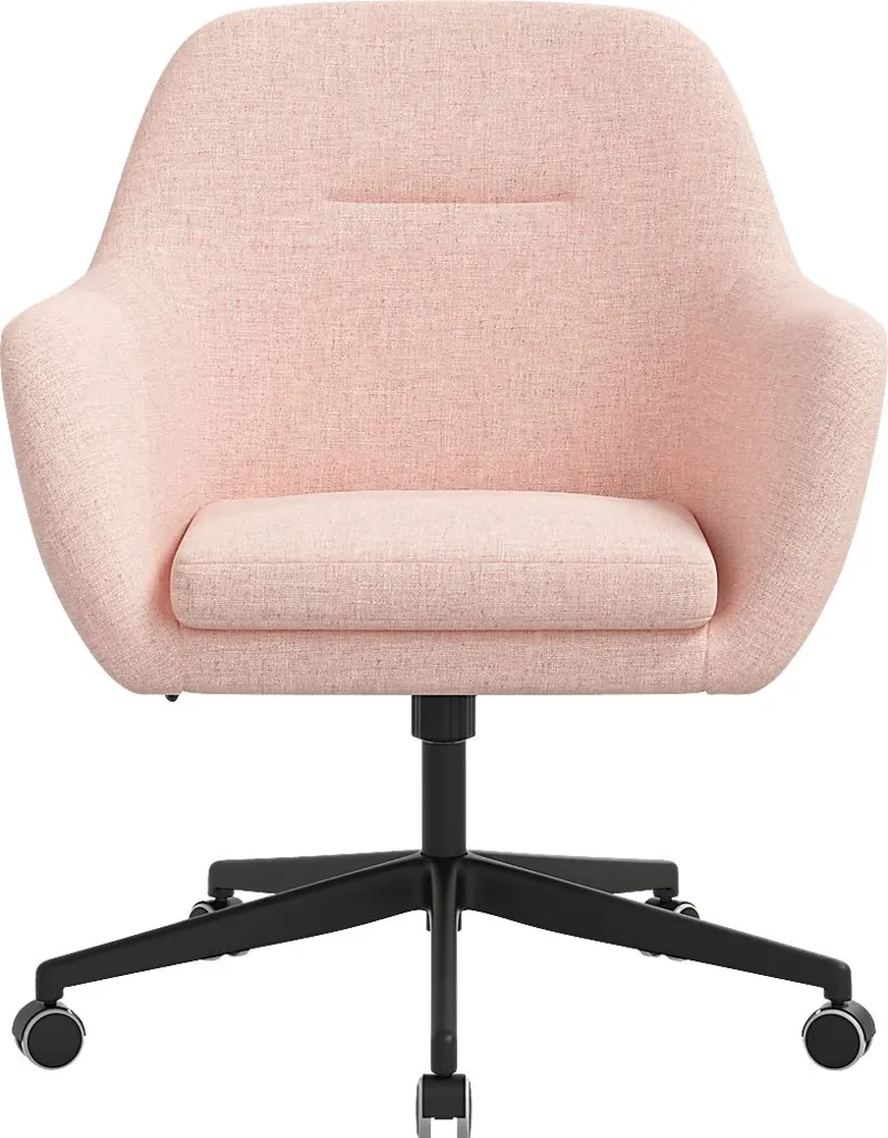 Bulwer Pink Desk Chair