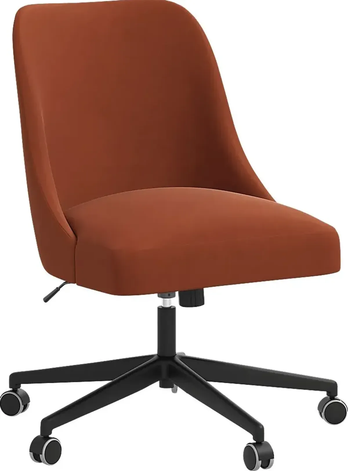 Carsell Orange Desk Chair