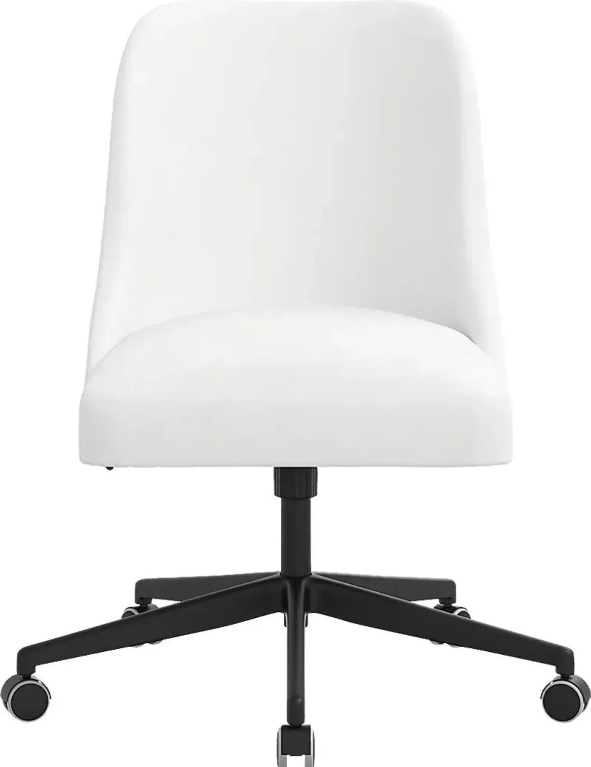 Carsell White Desk Chair