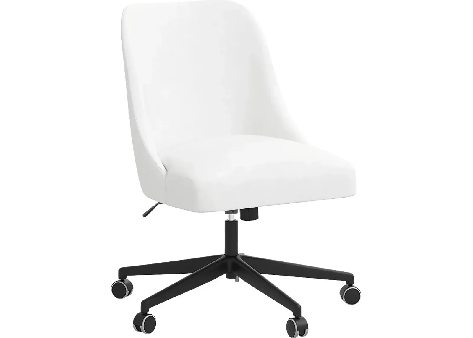 Carsell White Desk Chair