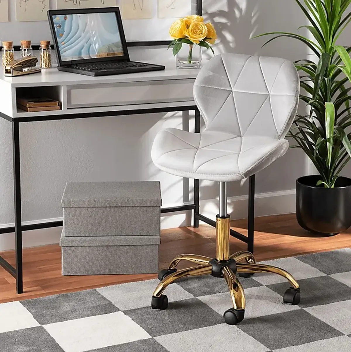 Actaeon Gray Office Chair