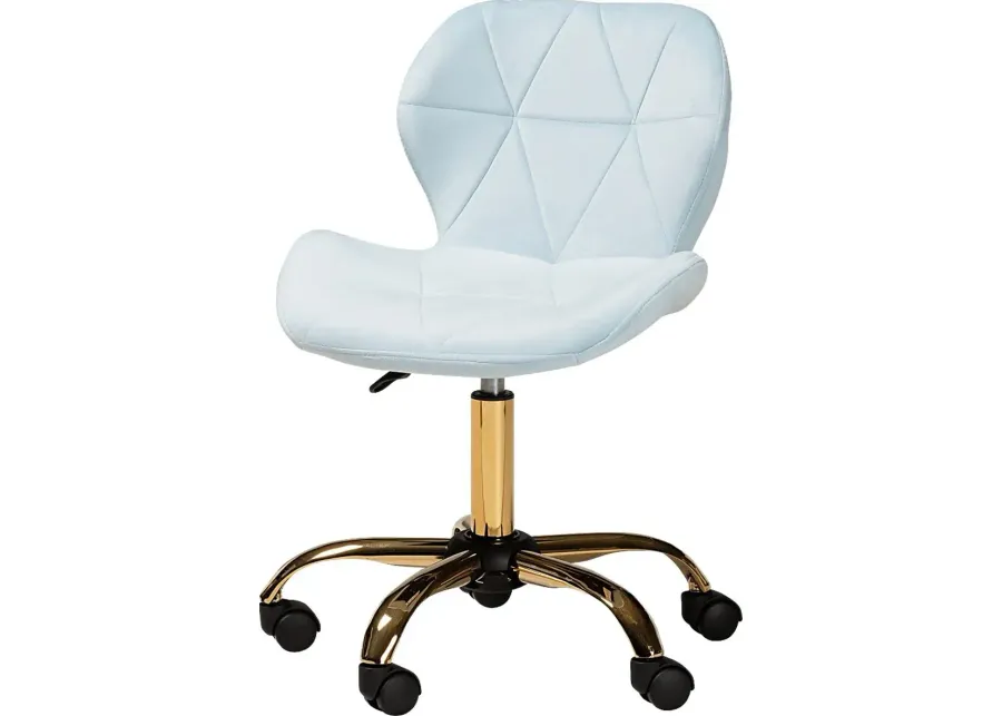 Actaeon Blue Office Chair