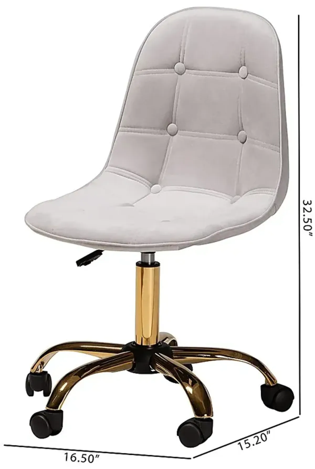 Anhinga Gray Office Chair