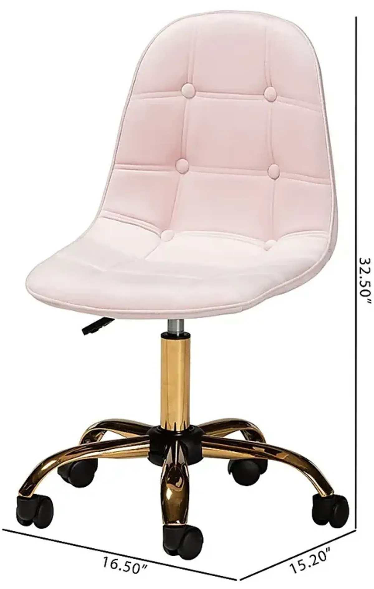 Anhinga Pink Office Chair