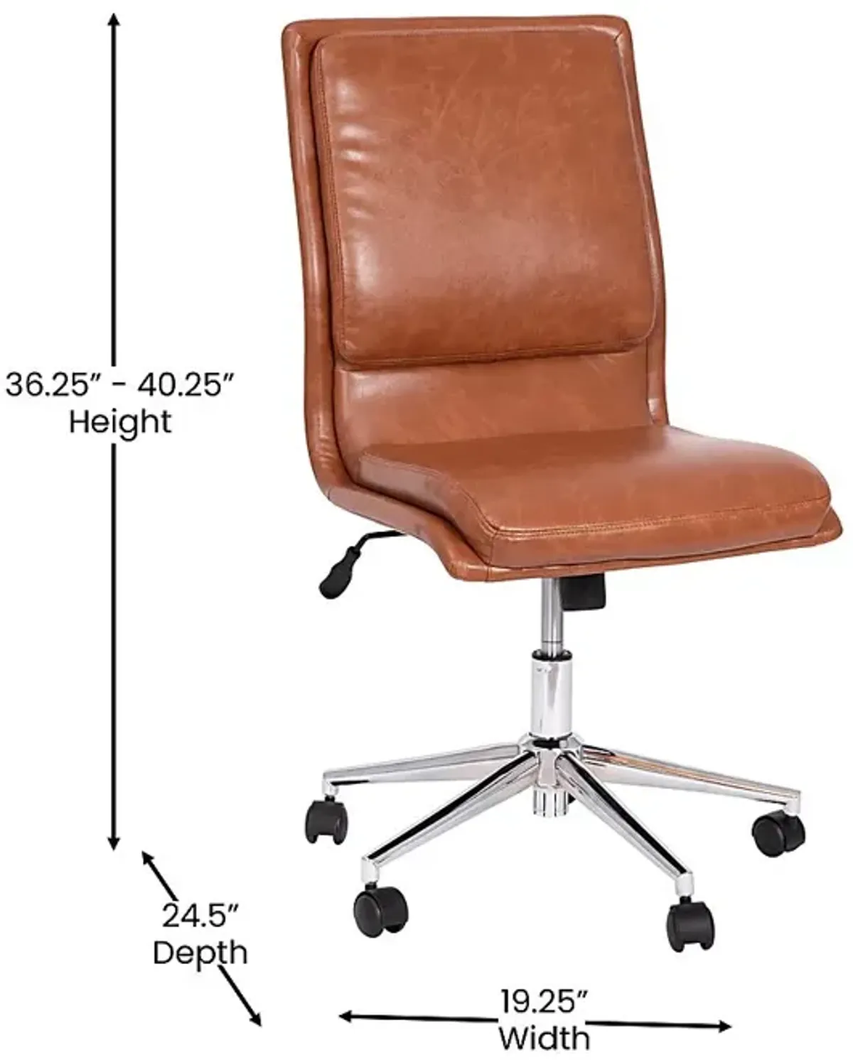 Minuet Brown Office Chair