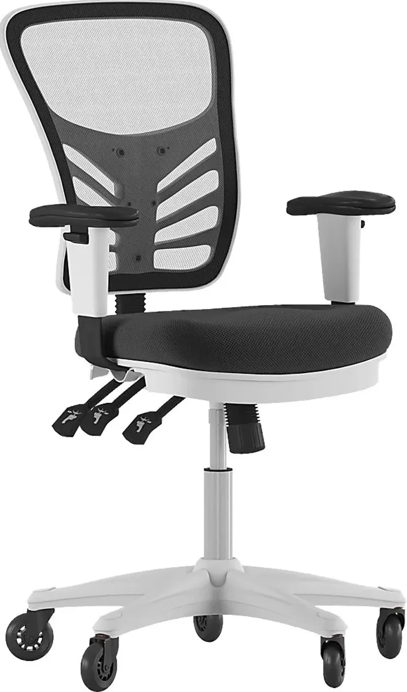 Cokeron White Office Chair