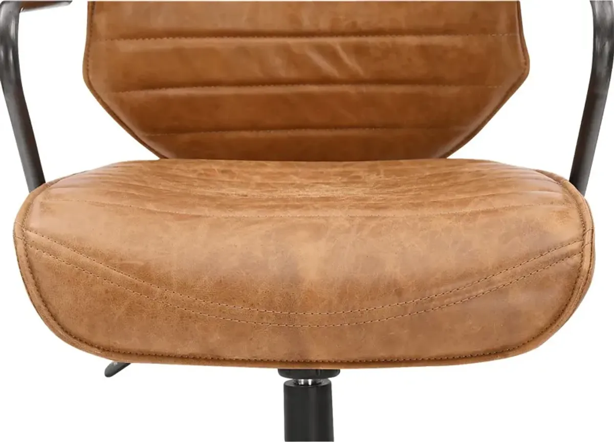 Goetze Orange Office Chair