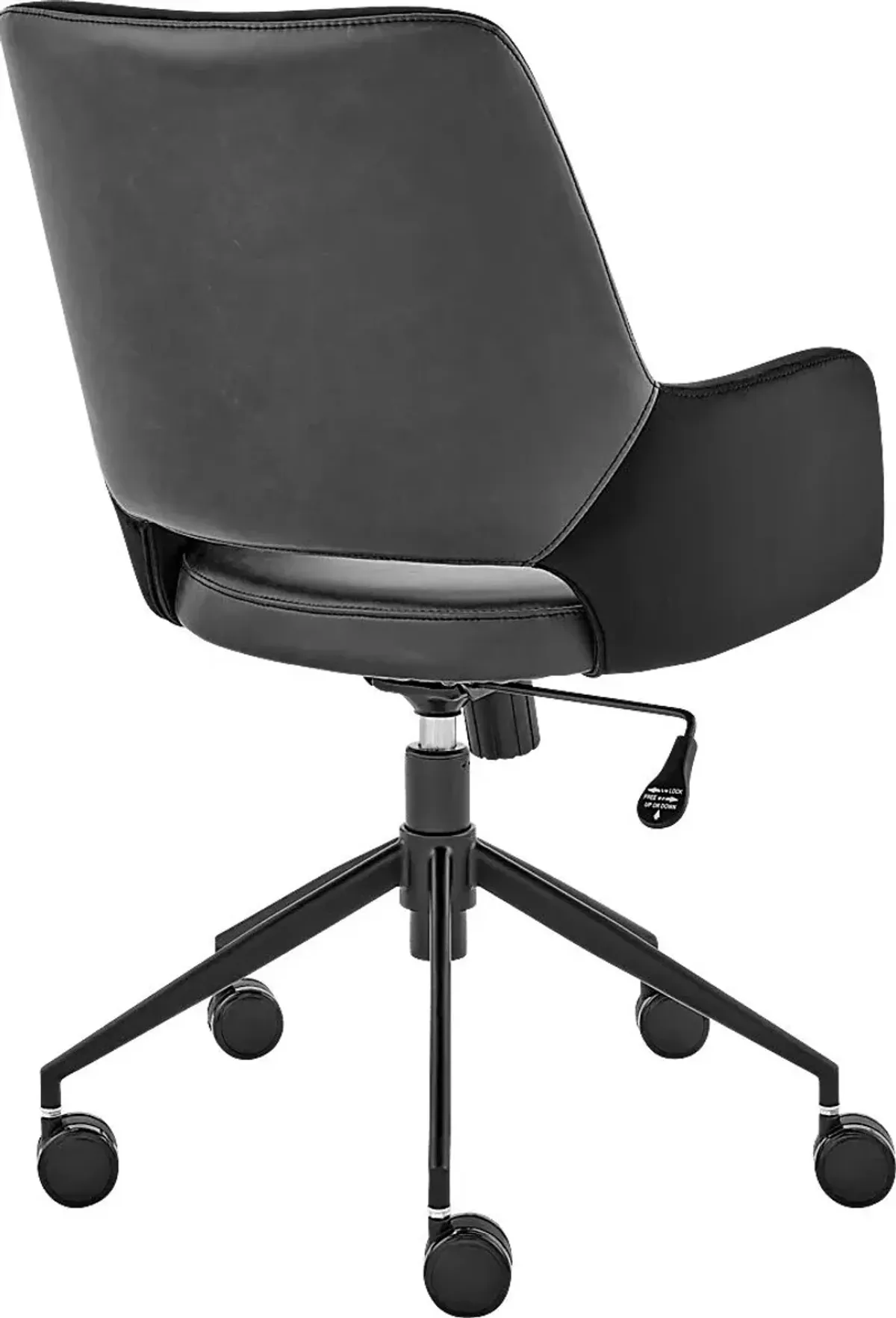 Reder Black Tilt Office Chair