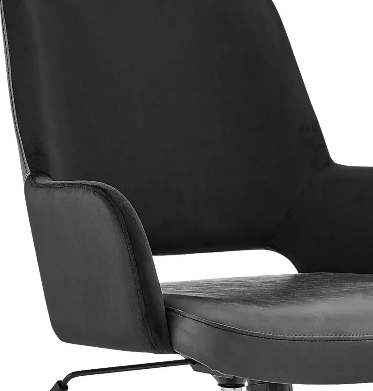 Reder Black Tilt Office Chair