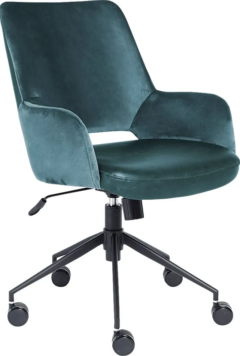 Reder Blue Tilt Office Chair