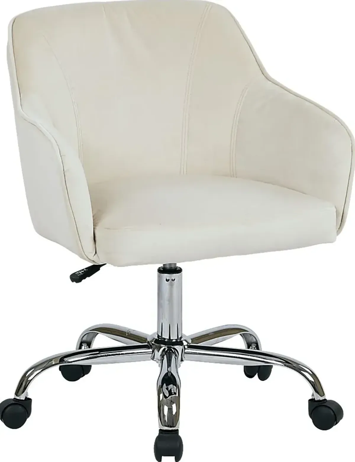 Nikitta White Office Chair