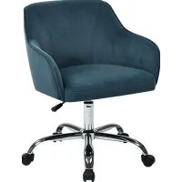 Nikitta Blue Office Chair