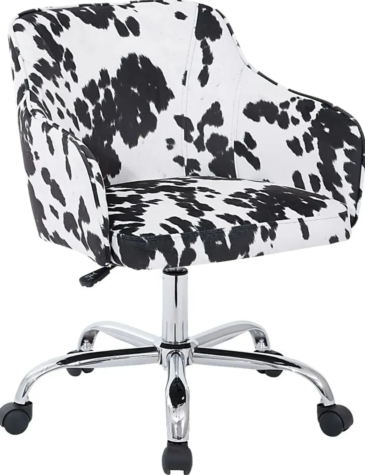 Nikitta Black/White Office Chair