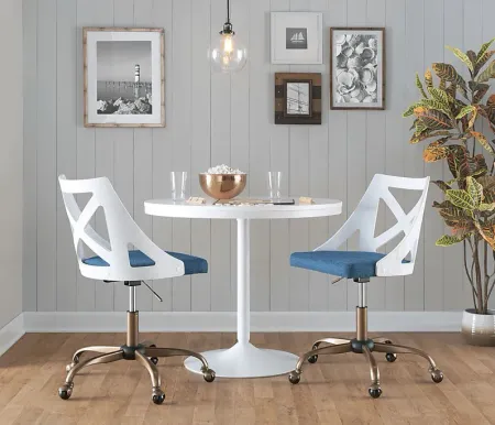 Kaprolet Blue Office Chair
