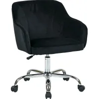 Nikitta Black Office Chair