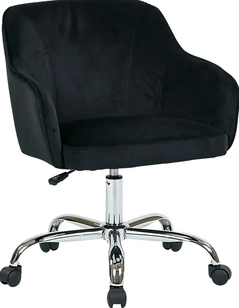 Nikitta Black Office Chair