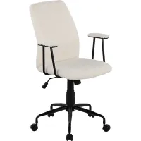 Ladson White Office Chair