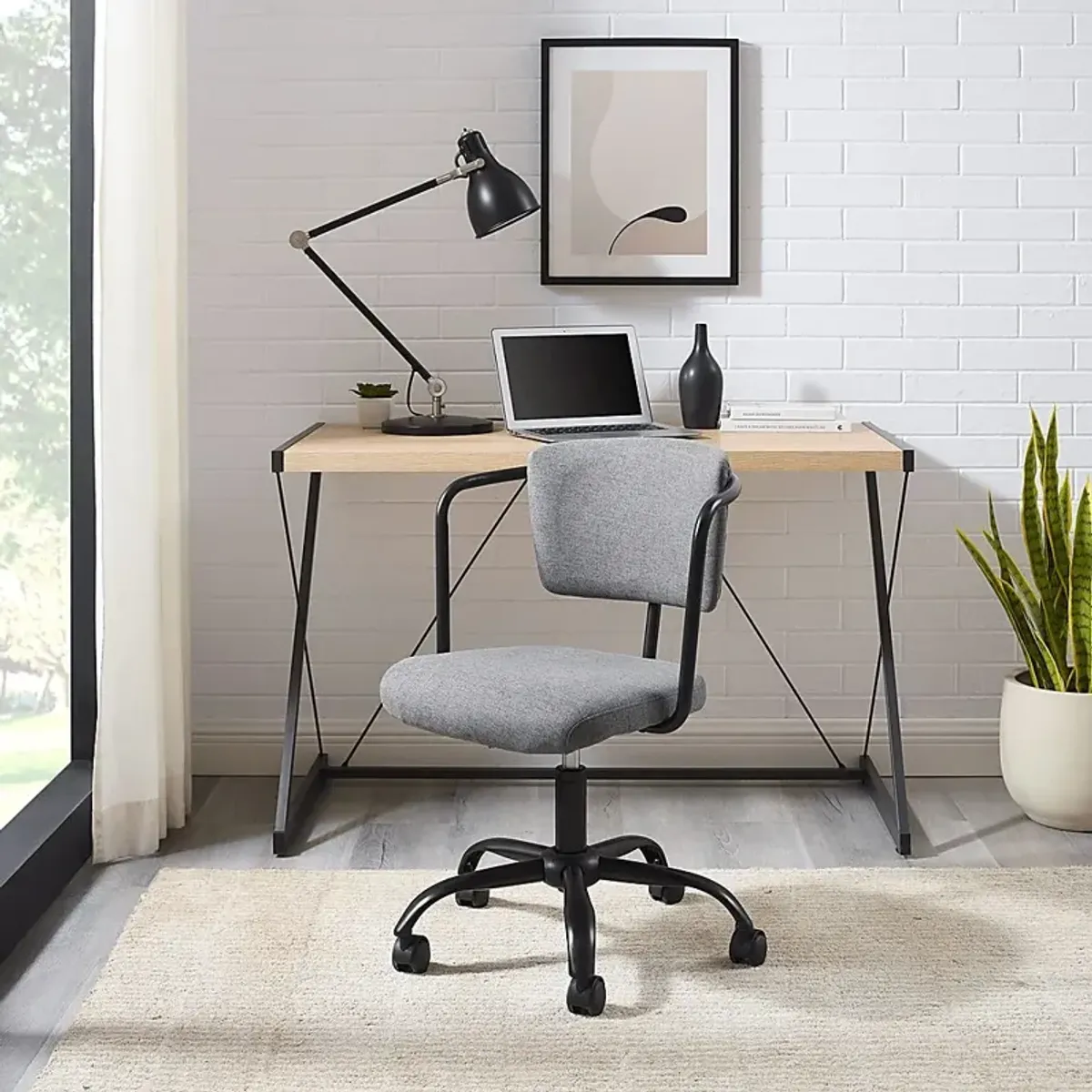 Durrette Gray Office Chair