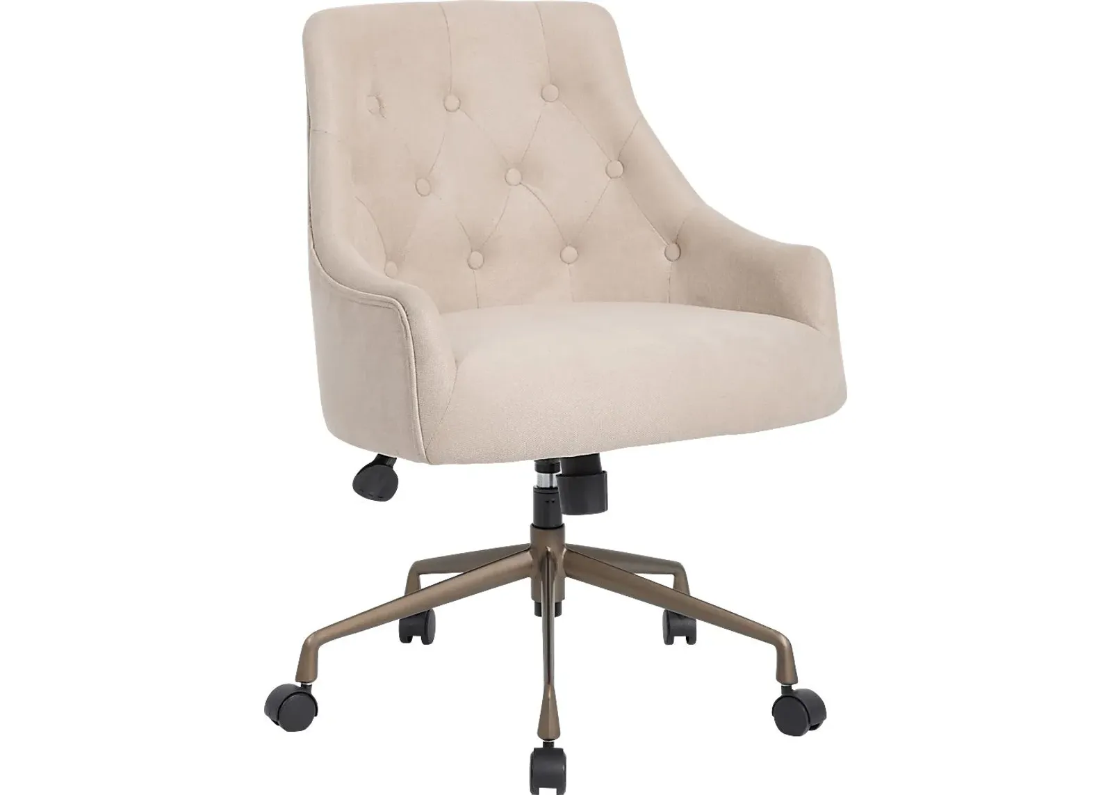 Alesa Beige Office Chair