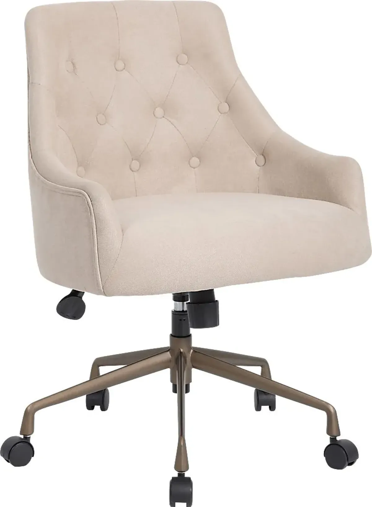 Alesa Beige Office Chair