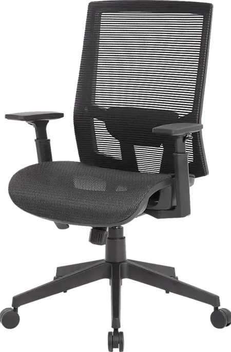 Keena Black Office Chair