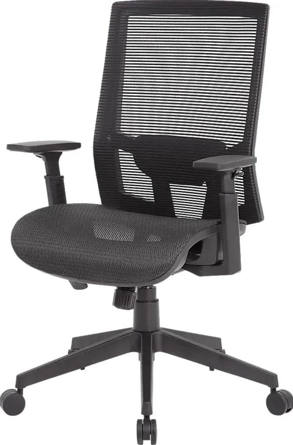 Keena Black Office Chair