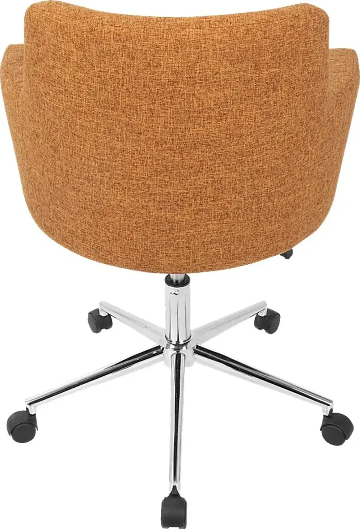 Aymard Orange Office Chair