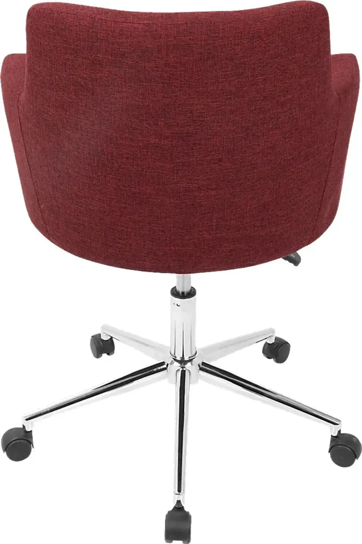 Aymard Red Office Chair