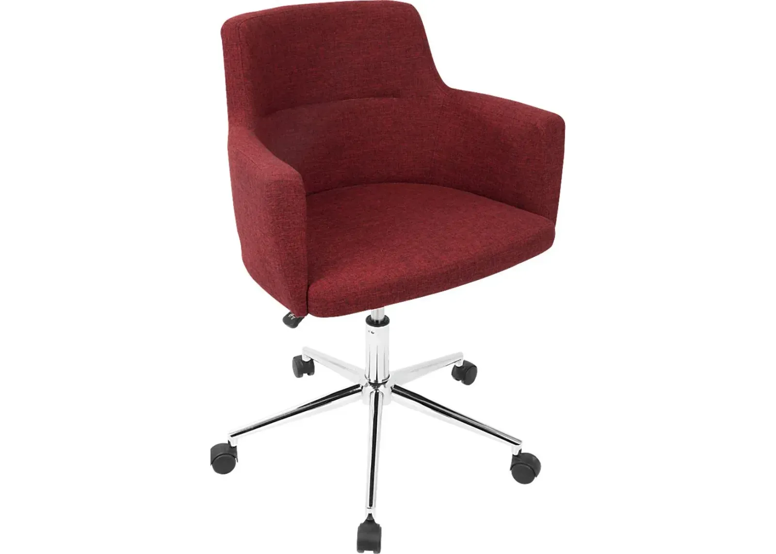 Aymard Red Office Chair