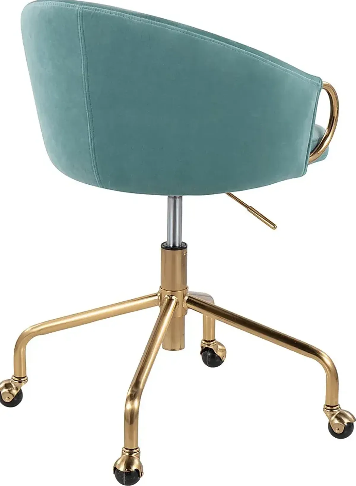 Tichester Blue Office Chair