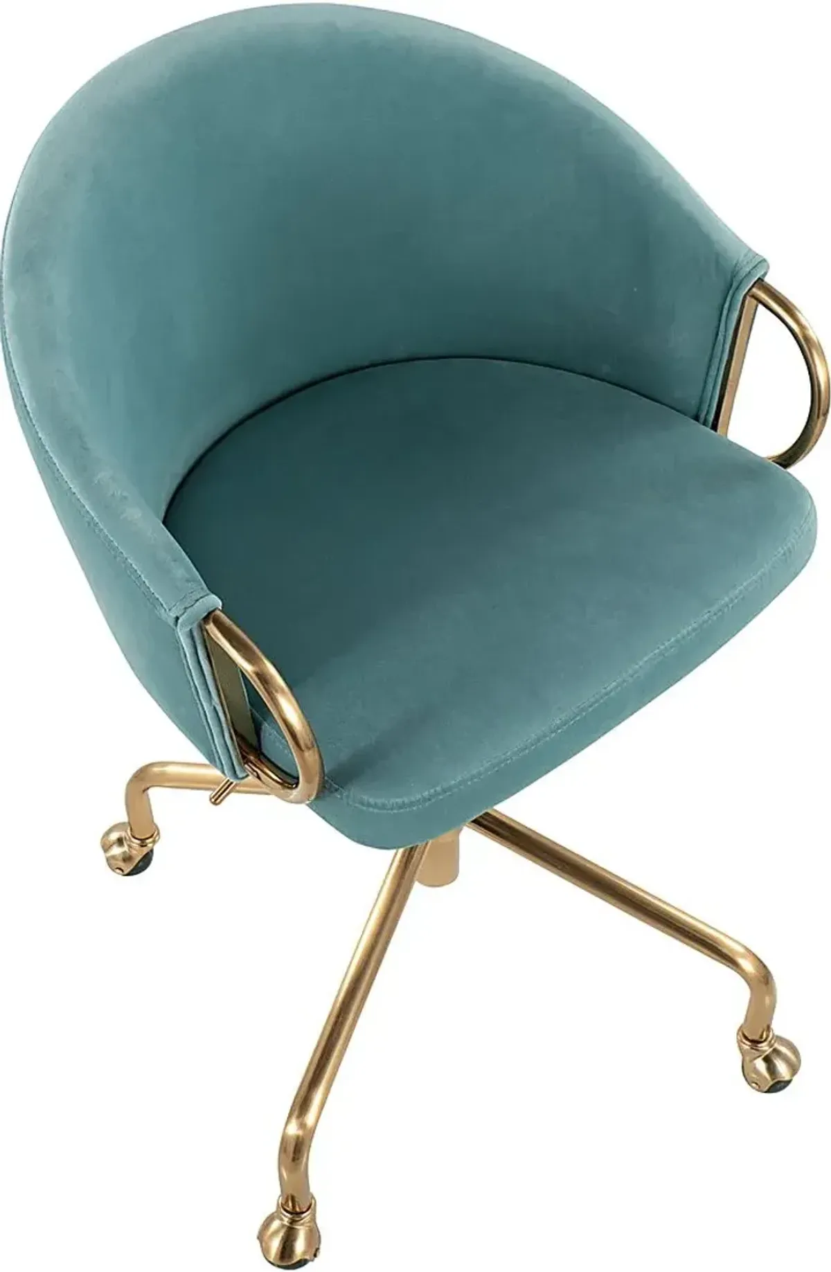 Tichester Blue Office Chair