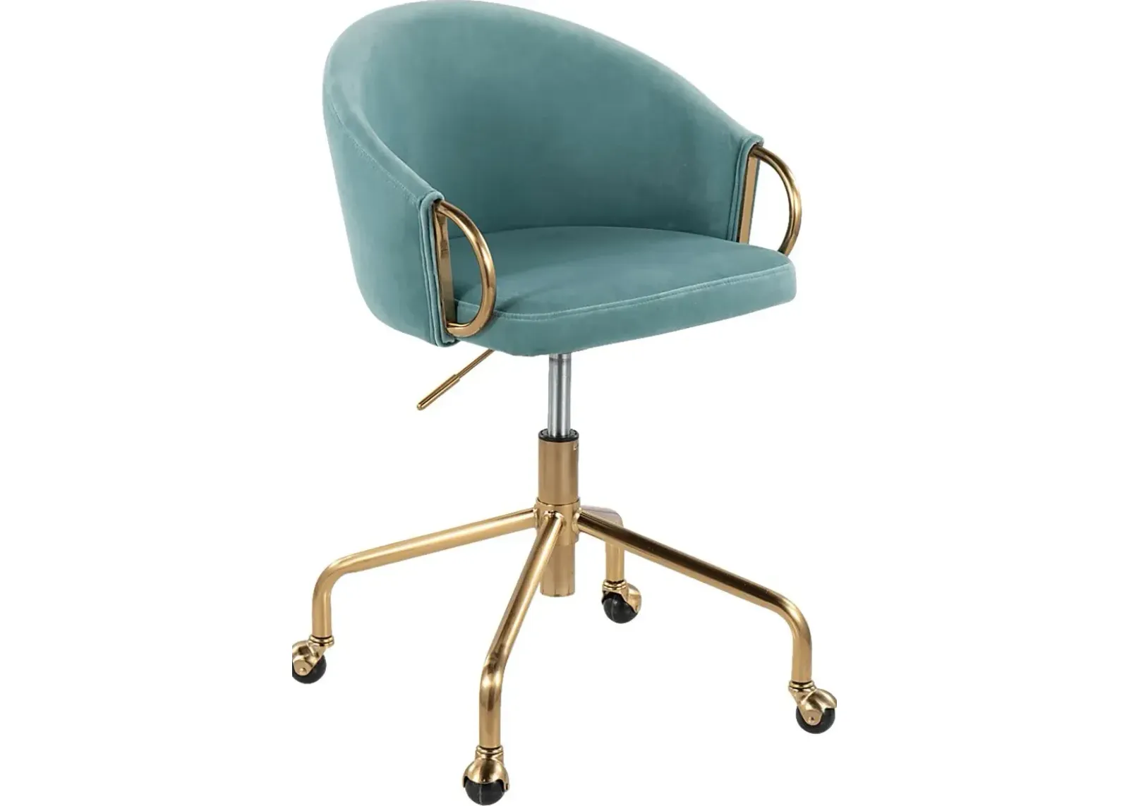 Tichester Blue Office Chair