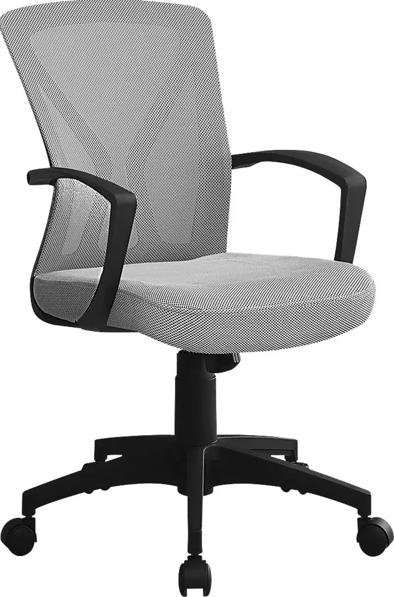 Woodwardia Gray Office Chair