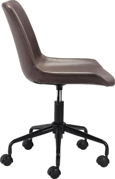 Duckney Brown Office Chair