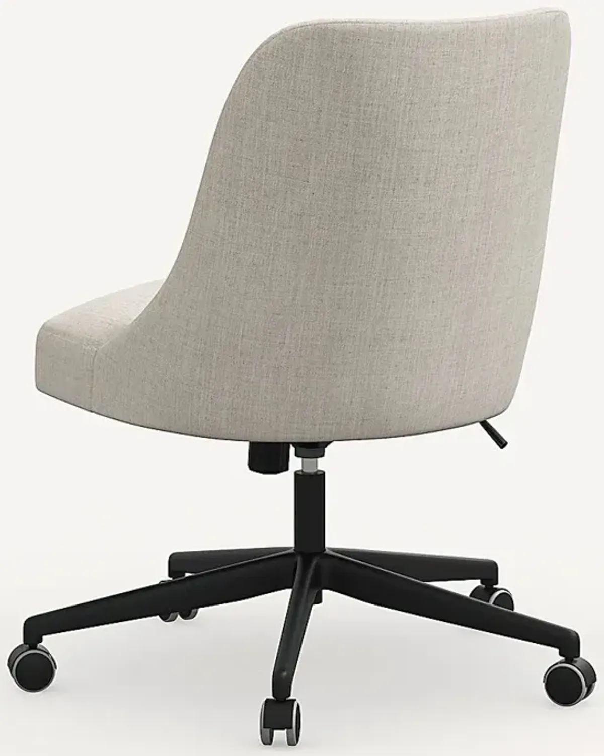 Janeran III White Office Chair