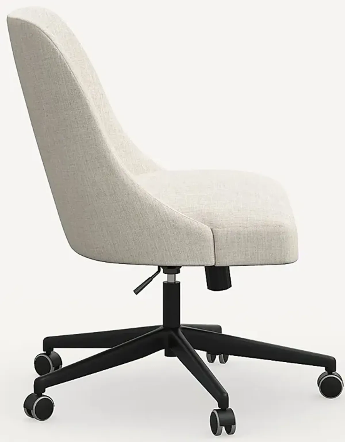 Janeran III White Office Chair