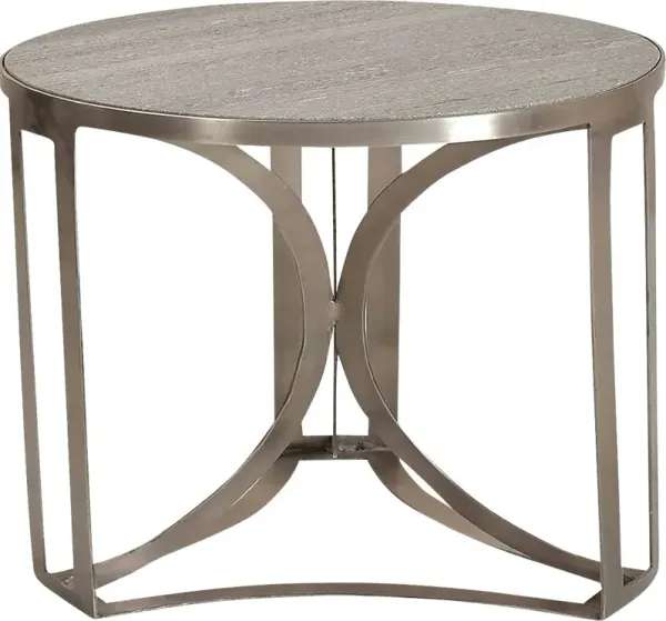 Lenalas Gray Accent Table