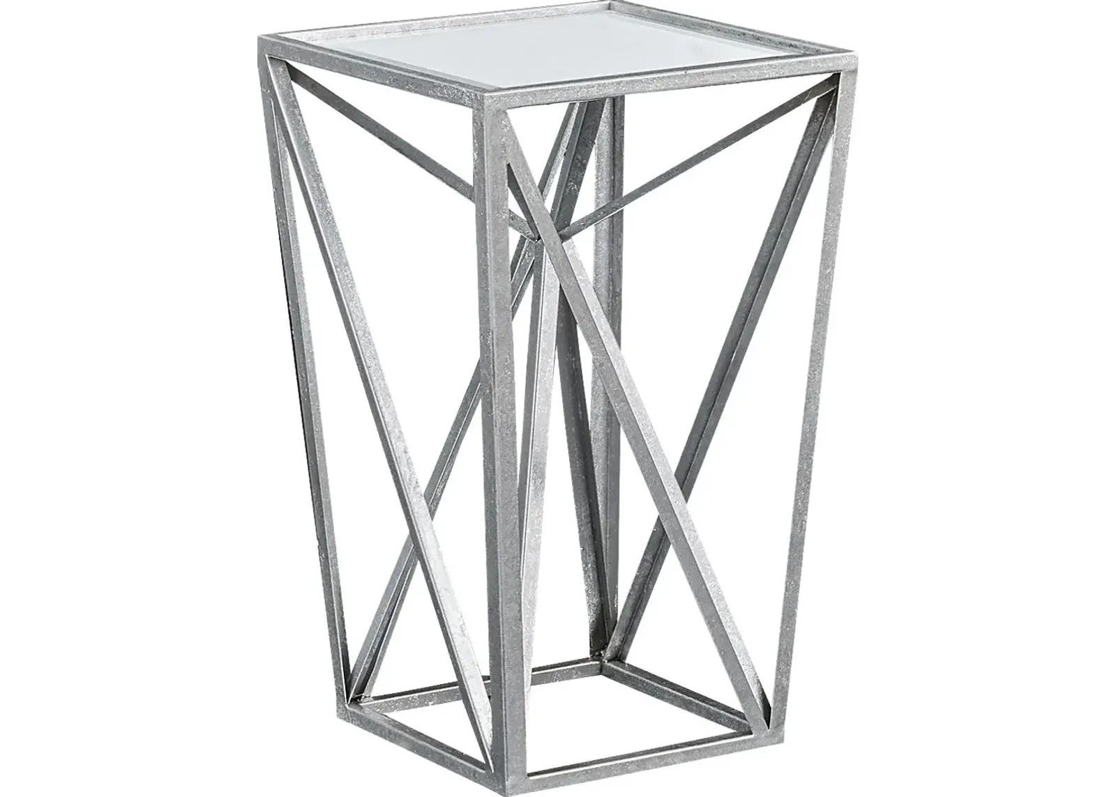 Ormandy Silver Accent Table