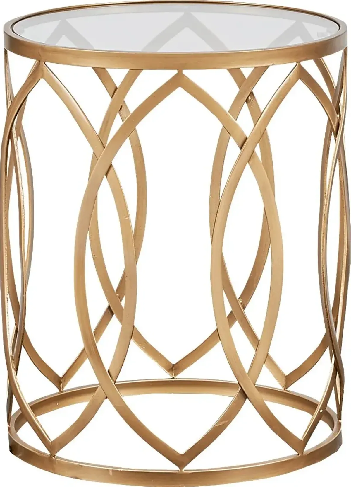 Ralfallen Gold Accent Table