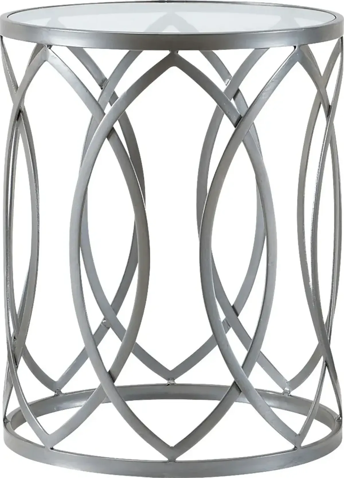 Ralfallen Gray Accent Table