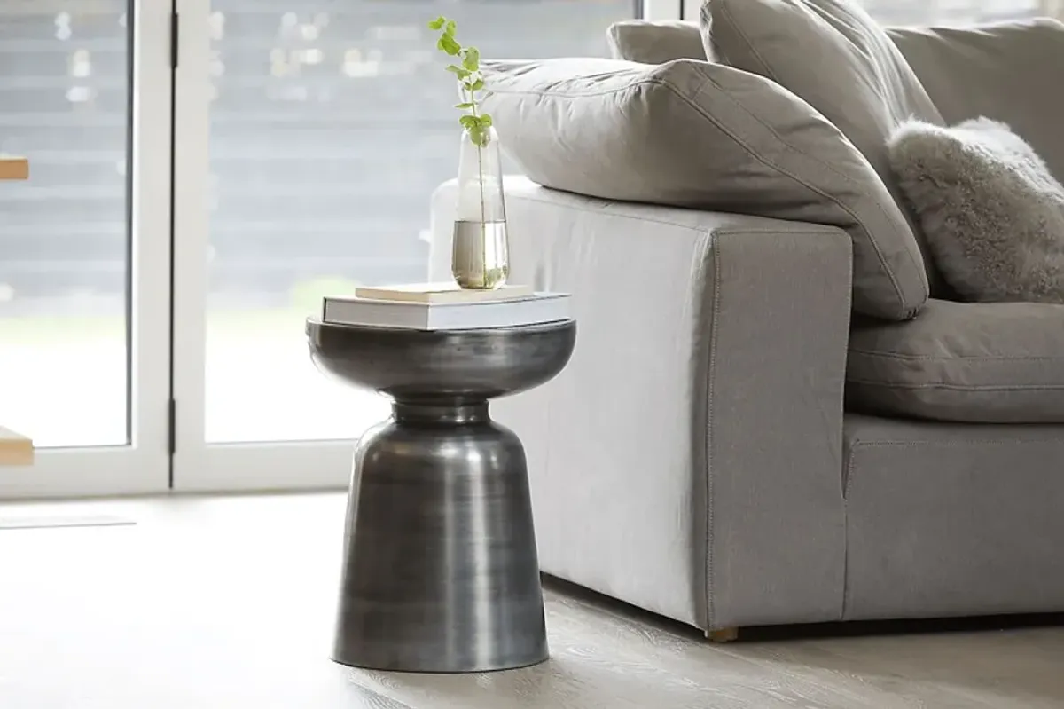 Gainey Gray Accent Table