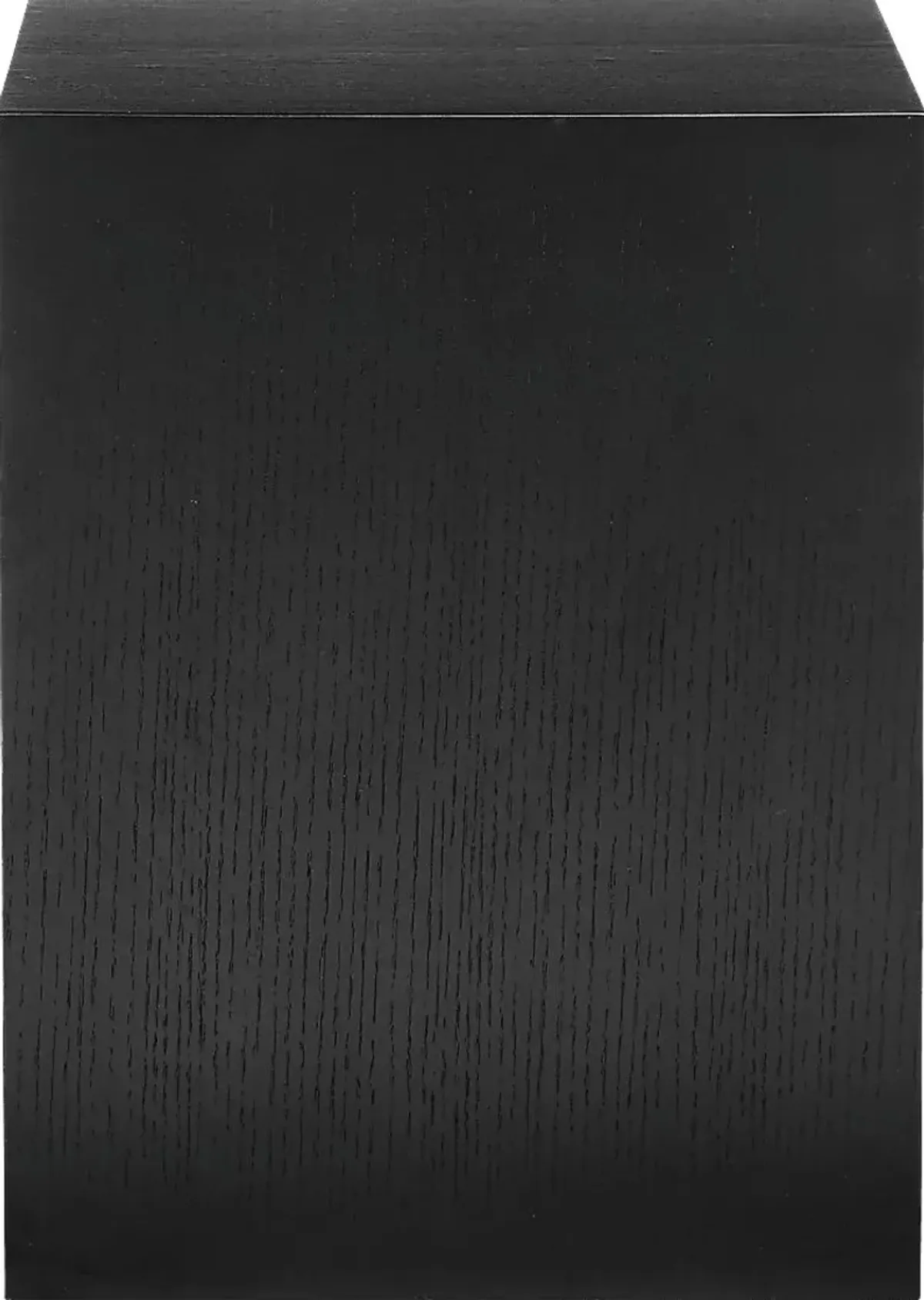 Delong Black Accent Table