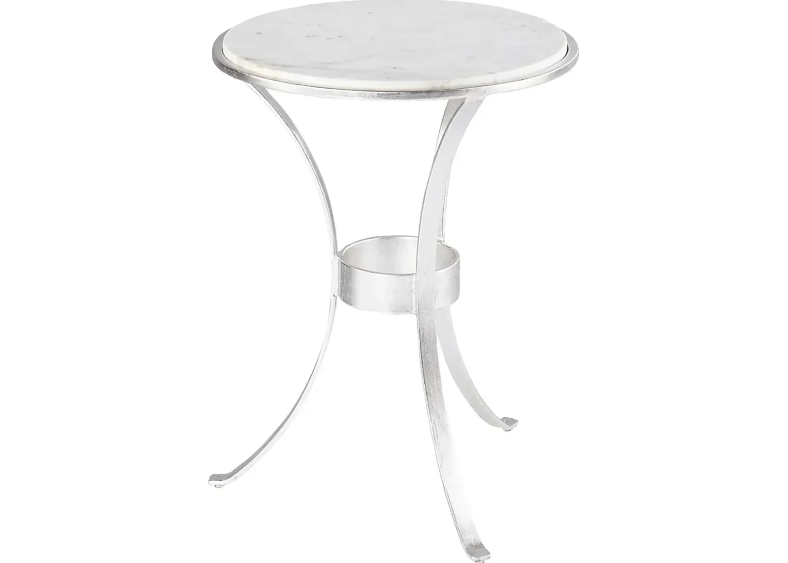 Leralynn Silver Accent Table