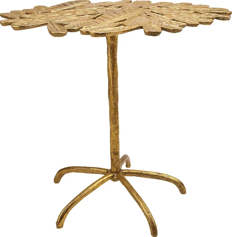 Teresal Gold Accent Table