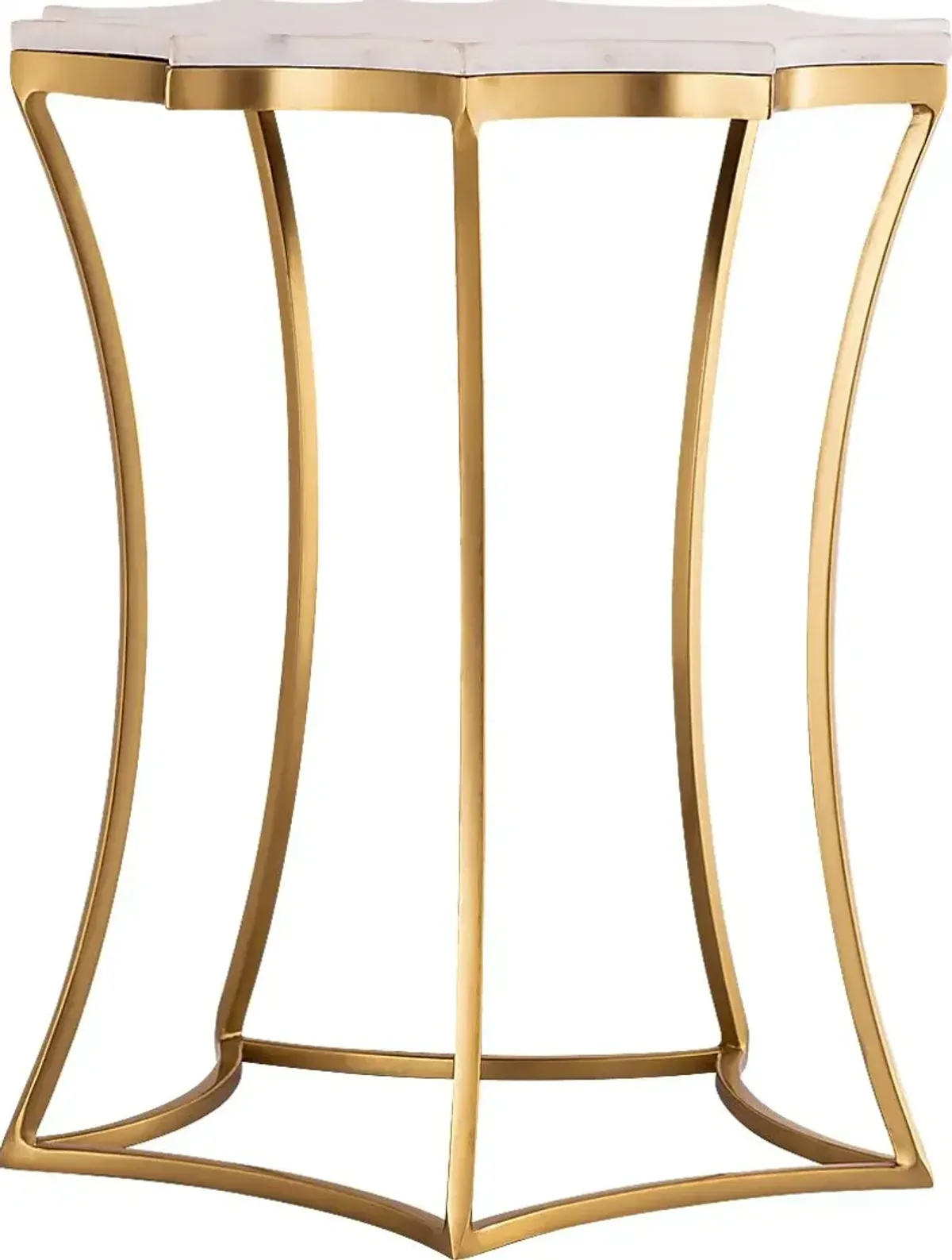 Casellor Gold Accent Table